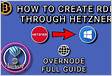 How to create RDP Server on Hetzner Cloud